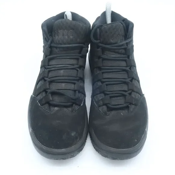 Jordan Max Aura All Black Basketball Sneakers Men's Size 8 - Picture 4 of 14